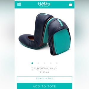 Tieks Ballet Flats, size 8